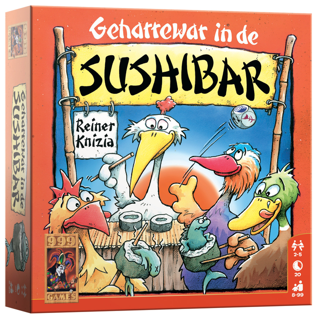 GEHARREWAR IN DE SUSHIBAR