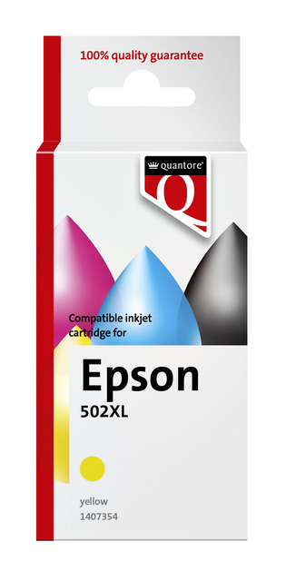 INKCARTRIDGE QUA EPS 502XL GEEL