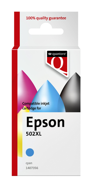 INKCARTRIDGE QUA EPS 502XL BLAUW