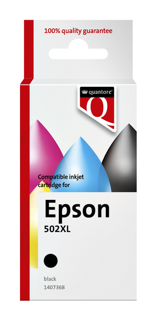 INKCARTRIDGE QUA EPS 502XL ZWART