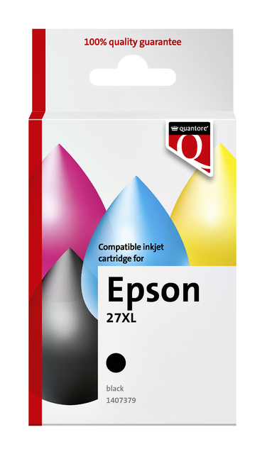 INKCARTRIDGE QUA EPS 27XL ZWART